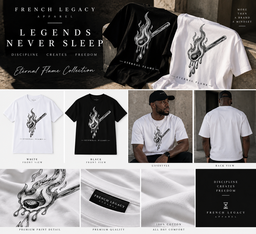 Drop 1// Eternal Flame (White)