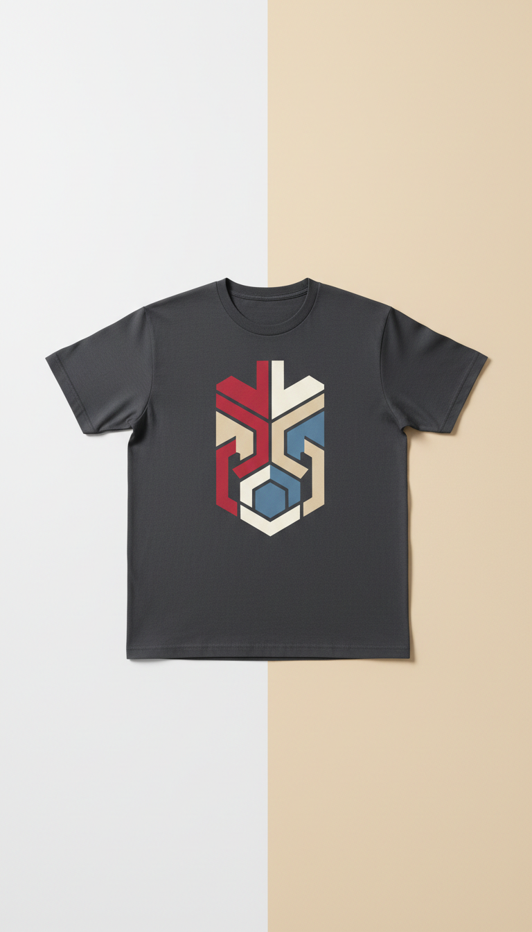 Rouge Emblème heavyweight cotton tee