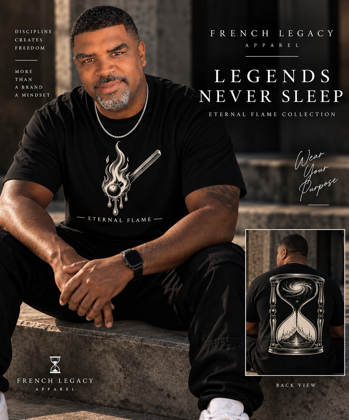 Drop 1// Eternal Flame (Black)